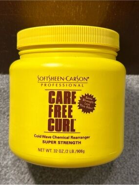 Softsheen Carson Care Free Curl Cold Wave Chemical Rearranger SUPER Strength